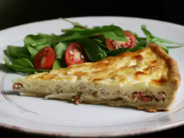 Receita Quiche lorraine