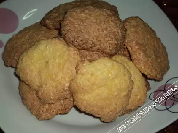 Receita Bolachinhas de côco