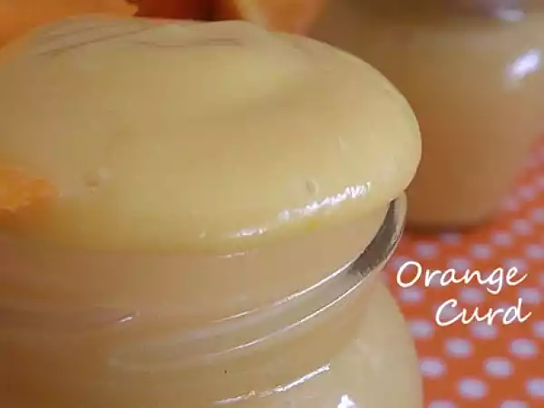 Receita Orange curd