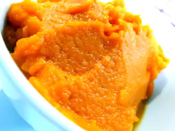 Receita Puré de abóbora