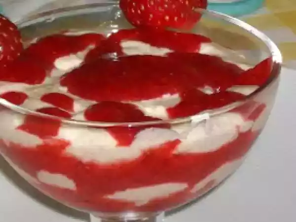 Receita Sobremesa para a namorada - dia internacional da mulher.