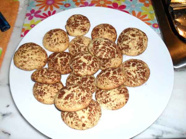 Receita Bolinhos de canela.