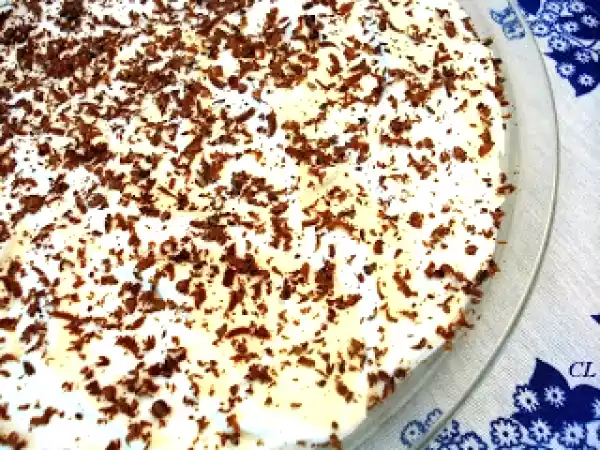 Receita Pudim de chocolate com chantilly