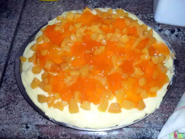 Receita Torta de pêssego no micro-ondas