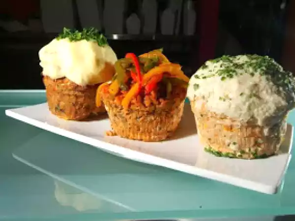 Receita Cupcakes salgados