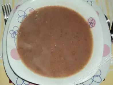 Receita Sopa de feijão encarnado