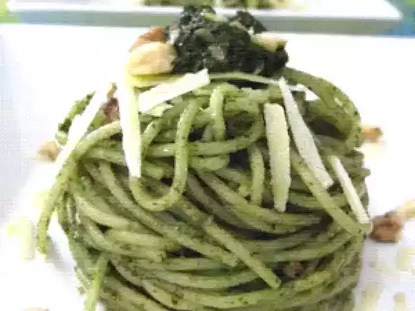 Receita Pasta ao molho pesto