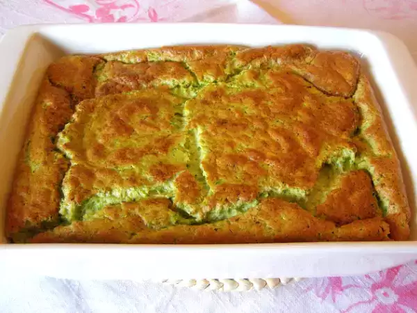 Receita Suflê de brócolis