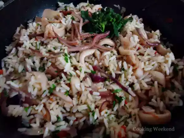 Receita Receitas - arroz com lula