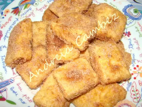 Receita Leche frita / leite frito