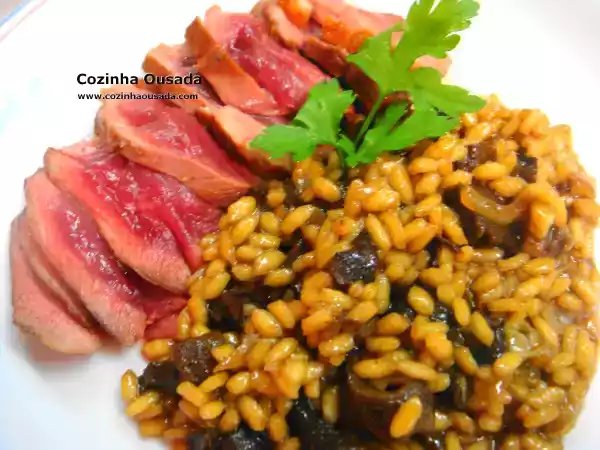 Receita Risotto di funghi porcini