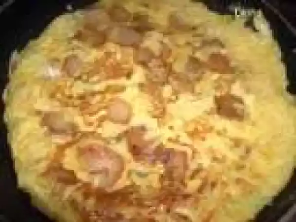 Receita Omelete de tubras