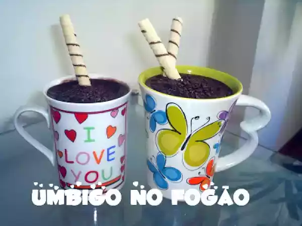 Receita Bolo de caneca