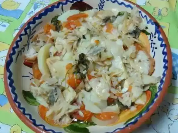 Receita Sopa de bacalhau à moda do campo