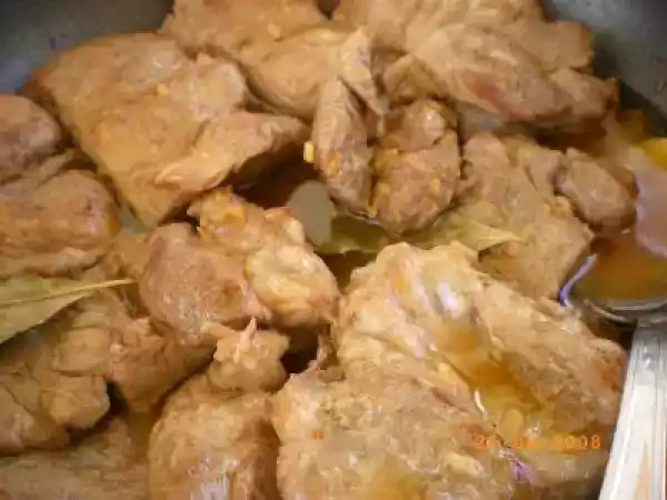 Receita Lombinhos de porco com cerveja