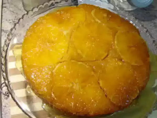 Receita Bolo de laranja com golden syrup
