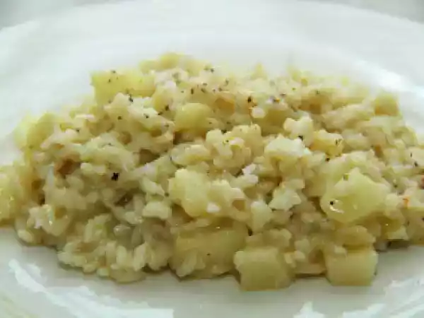 Receita Risoto de pera com gorgonzola