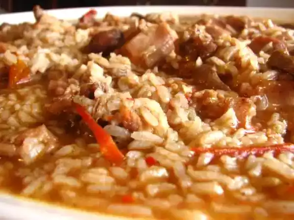 Receita Arroz à caçador