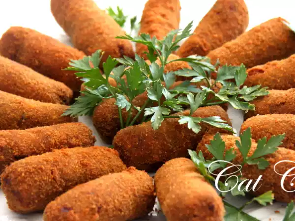 Receita Croquetes de carne
