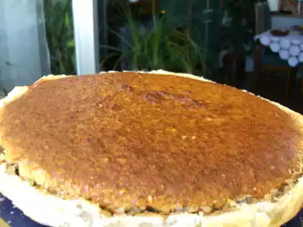 Receita Tarte de nozes com leite condensado