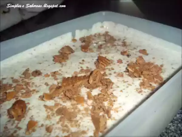 Receita Gelado de bolacha