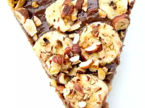 Receita Torta de brigadeiro com banana