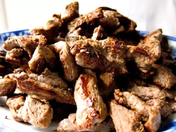 Receita Escalopes de mignon com molho de vinho tinto