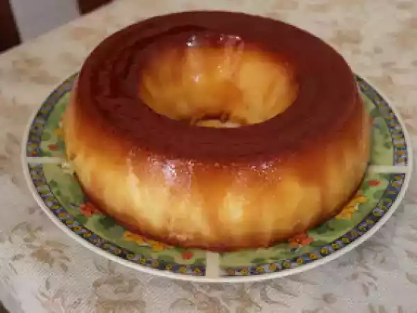 Receita Pudim duro
