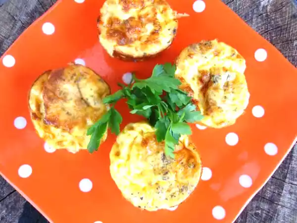 Receita Mini quiches de frango