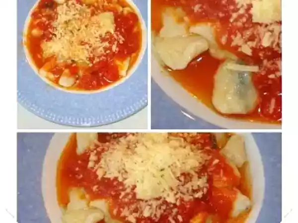 Receita Nhoque tricolor