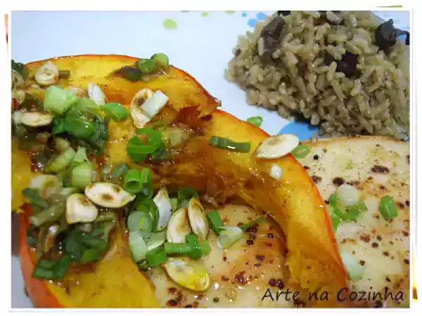 Receita Abóbora com especiarias do jamie oliver