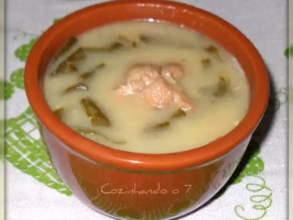 Receita Sopa de fubá (maneco de jaleco)