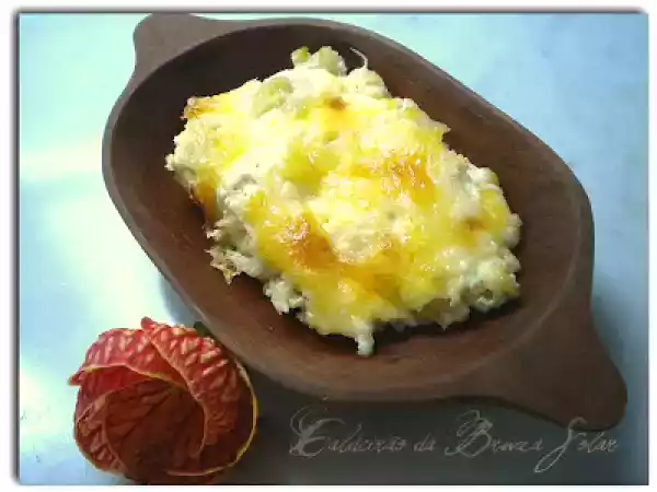 Receita Clafoutis de couve- flor
