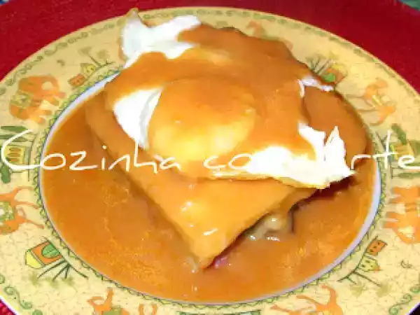Receita Francesinha à minha moda