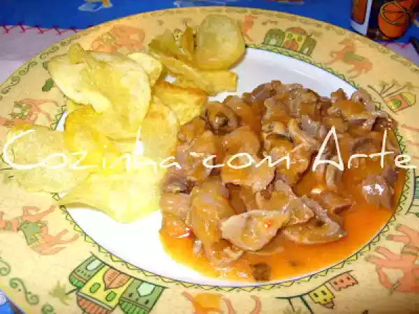 Receita Moelas no tacho