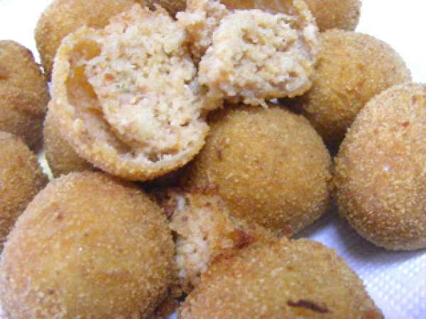 Receita Bolinhos de frango