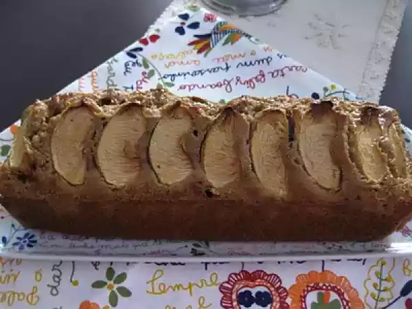 Receita Bolo de banana e maçã