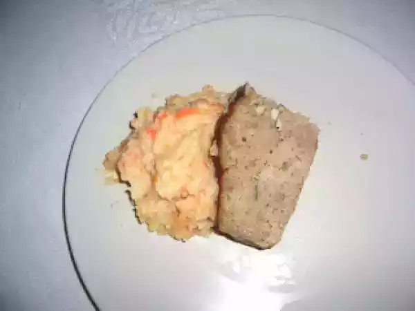 Receita Rolo de carne com puré de batata e cenoura / meatloaf with mashed potato and carrots