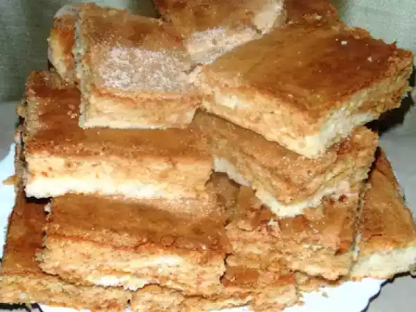Receita Bolo de claras, natas e côco