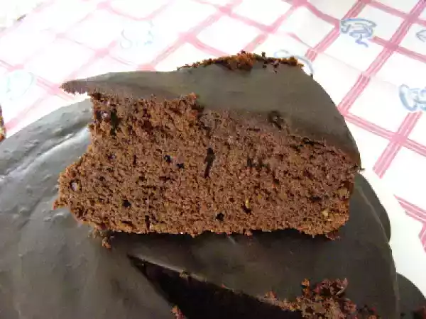 Receita Bolo de chocolate e amendoim