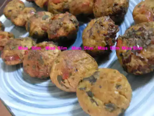 Receita Bolinhas de tofu com salsicha de soja