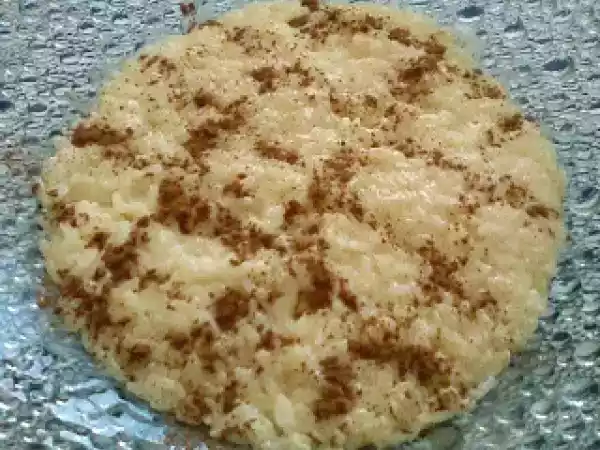 Receita Arroz doce cremoso