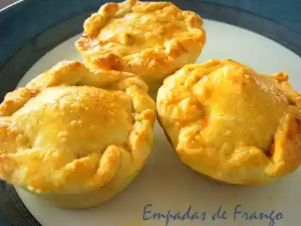 Receita Empadas de frango