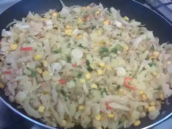 Receita Salada de bacalhau!!!