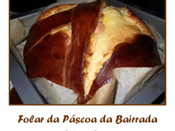 Receita Folar de páscoa da bairrada