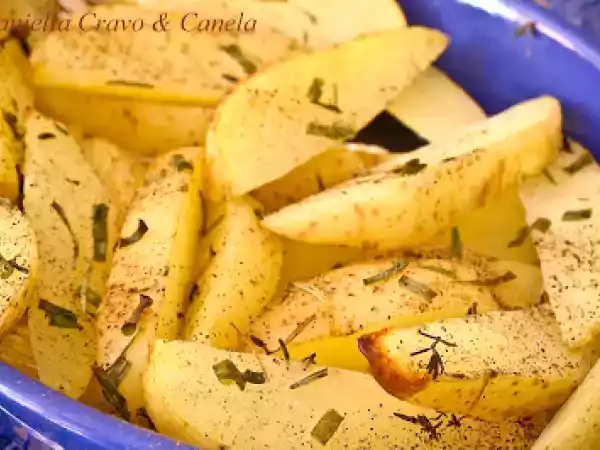 Receita Batatas rústicas