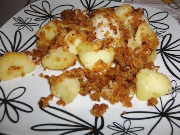 Receita Rolinhos de peixe com broa e farinheira