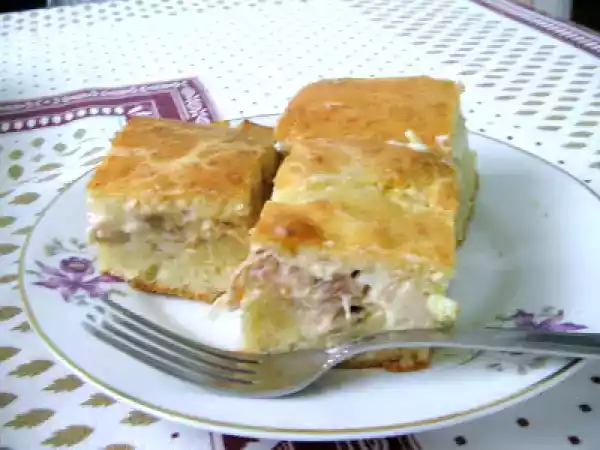 Receita Torta de frango de liquidificador