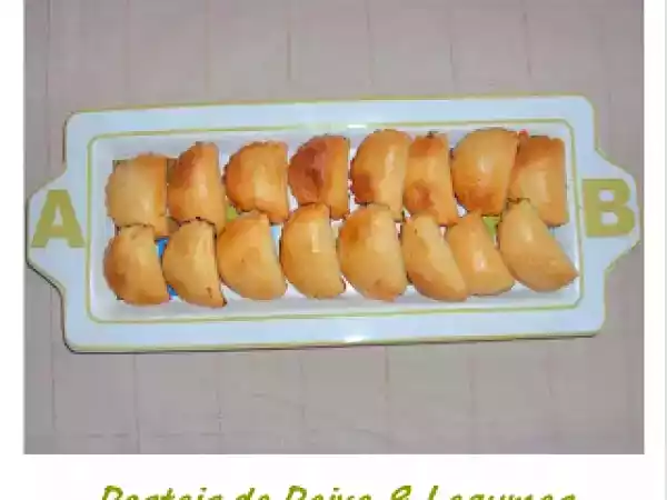 Receita Pasteis de peixe & legumes