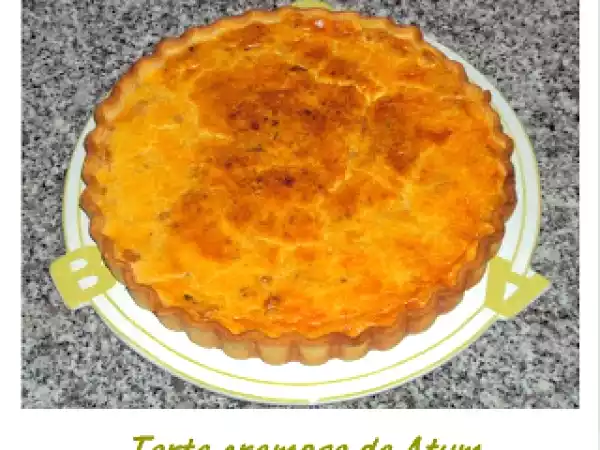 Receita Tarte cremosa de atum